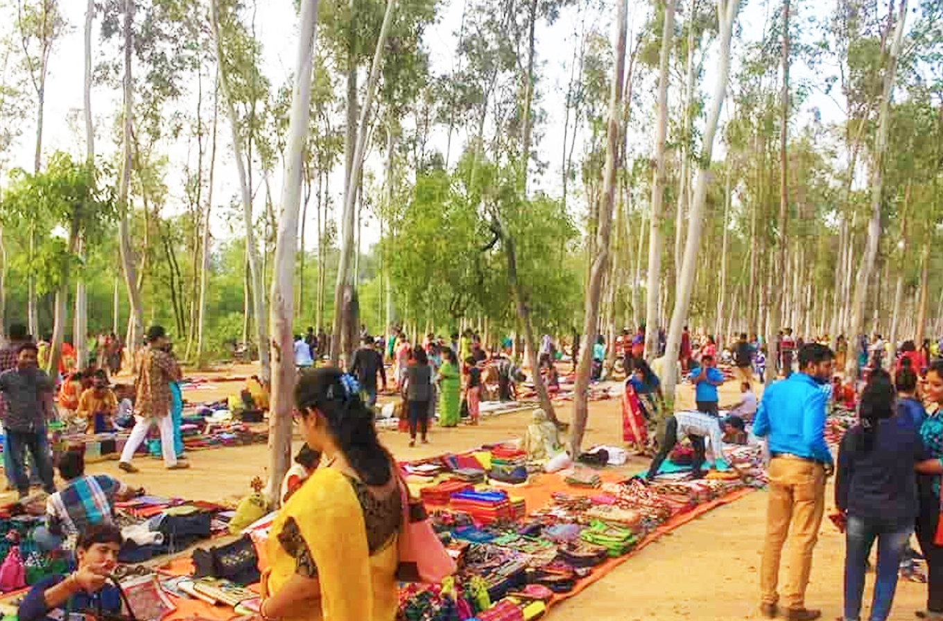 Sonajhuri Haat Stalls