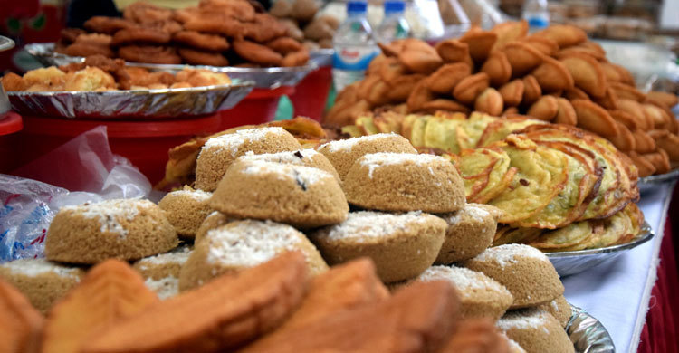 stalls at Poush Mela